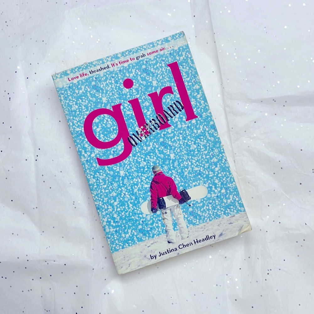 Book Girl Overboard Novel Teen snowboarding